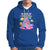 Cat Lover Hoodie UFO Catches Cat Into Space - Wonder Print Shop