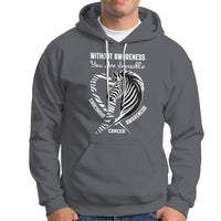 Without Awareness You Are Invisible Carcinoid Cancer Hoodie - Wonder Print Shop
