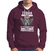 Zebra Squad Neuroendocrine Cancer Awareness Hoodie - Wonder Print Shop