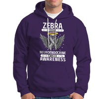 Zebra Squad Neuroendocrine Cancer Awareness Hoodie - Wonder Print Shop