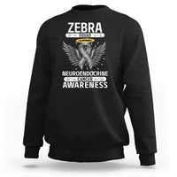 Zebra Squad Neuroendocrine Cancer Awareness Sweatshirt - Wonder Print Shop
