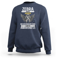 Zebra Squad Neuroendocrine Cancer Awareness Sweatshirt - Wonder Print Shop