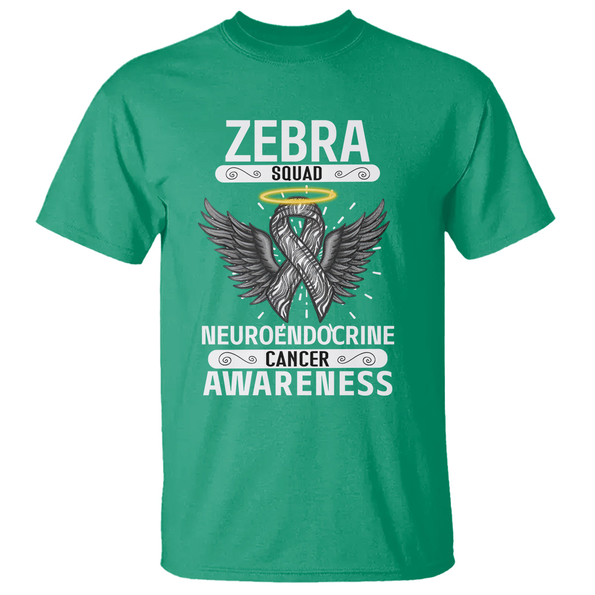 Zebra Squad Neuroendocrine Cancer Awareness T Shirt - Wonder Print Shop