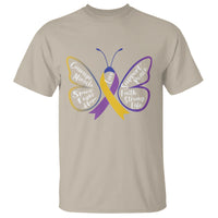 Fight Bladder Health And Cancer Awareness Butterfly T Shirt - Wonder Print Shop