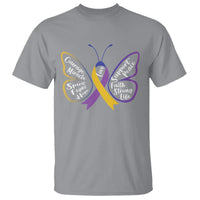 Fight Bladder Health And Cancer Awareness Butterfly T Shirt - Wonder Print Shop