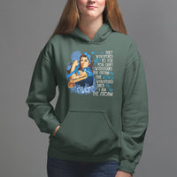 Whispered Back I'm The Storm Diabetes Cancer Awareness Month Hoodie - Wonder Print Shop