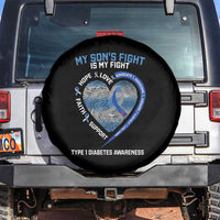 My Son's Fight Is My Fight Type 1 Diabetes Awareness Spare Tire Cover