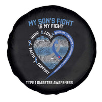 My Son's Fight Is My Fight Type 1 Diabetes Awareness Spare Tire Cover