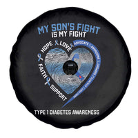 My Son's Fight Is My Fight Type 1 Diabetes Awareness Spare Tire Cover