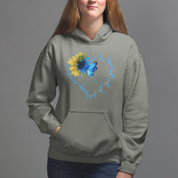 Diabetes Sunflower Shirt Type 1 Hoodie - Wonder Print Shop