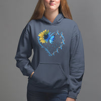 Diabetes Sunflower Shirt Type 1 Hoodie - Wonder Print Shop