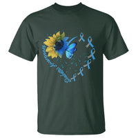 Diabetes Sunflower Shirt Type 1 T Shirt - Wonder Print Shop
