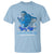 In November We Wear Cute Blue Elephant Diabetes Awareness T Shirt - Wonder Print Shop