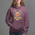 Pediatric Nurse Christmas Crew Cute Reindeer Light Hoodie - Wonder Print Shop