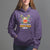 Pediatric Nurse Christmas Crew Cute Reindeer Light Hoodie - Wonder Print Shop