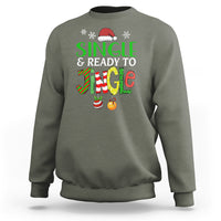 Single And Ready To Jingle Funny Christmas Ball Sweatshirt - Wonder Print Shop