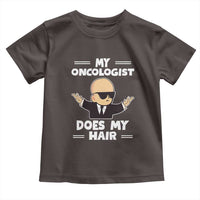 Chemotherapy Awareness Toddler T Shirt My Oncologist Does My Hair Cool Boys Man