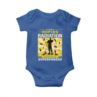 Chemotherapy Awareness Baby Onesie Radiation Gives Me Superpowers