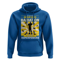 Chemotherapy Awareness Hoodie Radiation Gives Me Superpowers