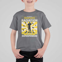 Chemotherapy Awareness T Shirt For Kid Radiation Gives Me Superpowers - Wonder Print Shop