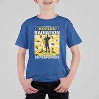 Chemotherapy Awareness T Shirt For Kid Radiation Gives Me Superpowers - Wonder Print Shop