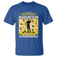 Chemotherapy Awareness T Shirt Radiation Gives Me Superpowers - Wonder Print Shop