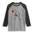 All Cancer Raglan Shirt Fight Cancer In All Color Fighter Rainbow Ribbon