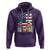 Presidents Day Hoodie Like A Boss Washington Lincoln Abe George US Flag - Wonder Print Shop