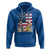 Presidents Day Hoodie Like A Boss Washington Lincoln Abe George US Flag - Wonder Print Shop