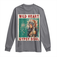 Native American Long Sleeve Shirt Wild Heart Gypsy Soul Women