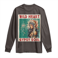 Native American Long Sleeve Shirt Wild Heart Gypsy Soul Women