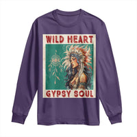 Native American Long Sleeve Shirt Wild Heart Gypsy Soul Women