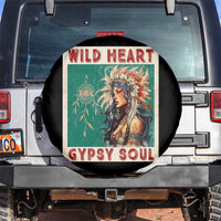 Native American Spare Tire Cover Wild Heart Gypsy Soul Women