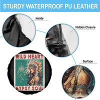 Native American Spare Tire Cover Wild Heart Gypsy Soul Women