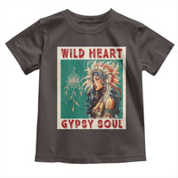 Native American Toddler T Shirt Wild Heart Gypsy Soul Women