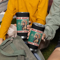 Native American Tumbler Cup Wild Heart Gypsy Soul Women