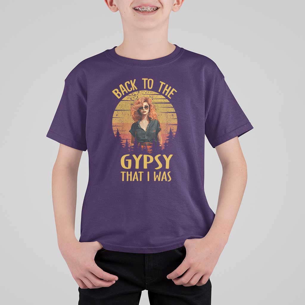 Back To The Gypsy That I Was T Shirt For Kid - Wonder Print Shop