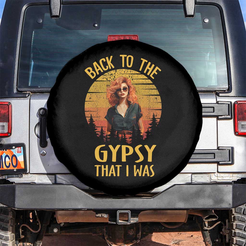 Back To The Gypsy That I Was Spare Tire Cover