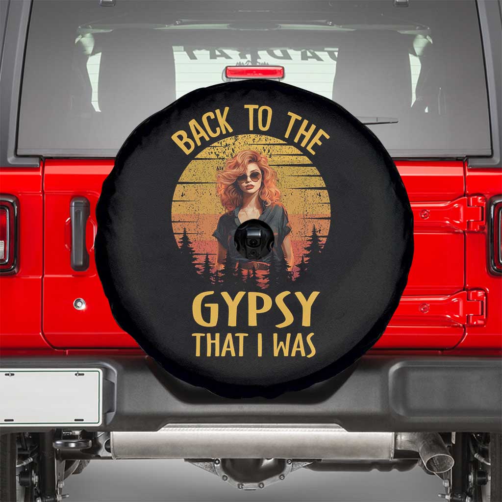 Back To The Gypsy That I Was Spare Tire Cover