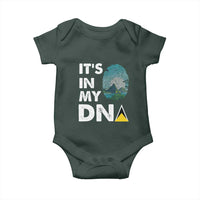 Saint Lucia Baby Onesie It's In My DNA Beautiful Beach