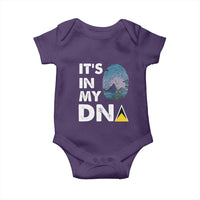 Saint Lucia Baby Onesie It's In My DNA Beautiful Beach