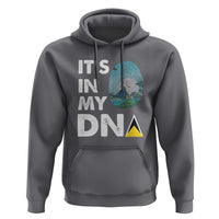 Saint Lucia Hoodie It's In My DNA Beautiful Beach