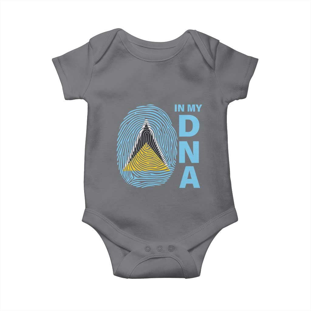 Saint Lucia It's In My DNA Baby Onesie