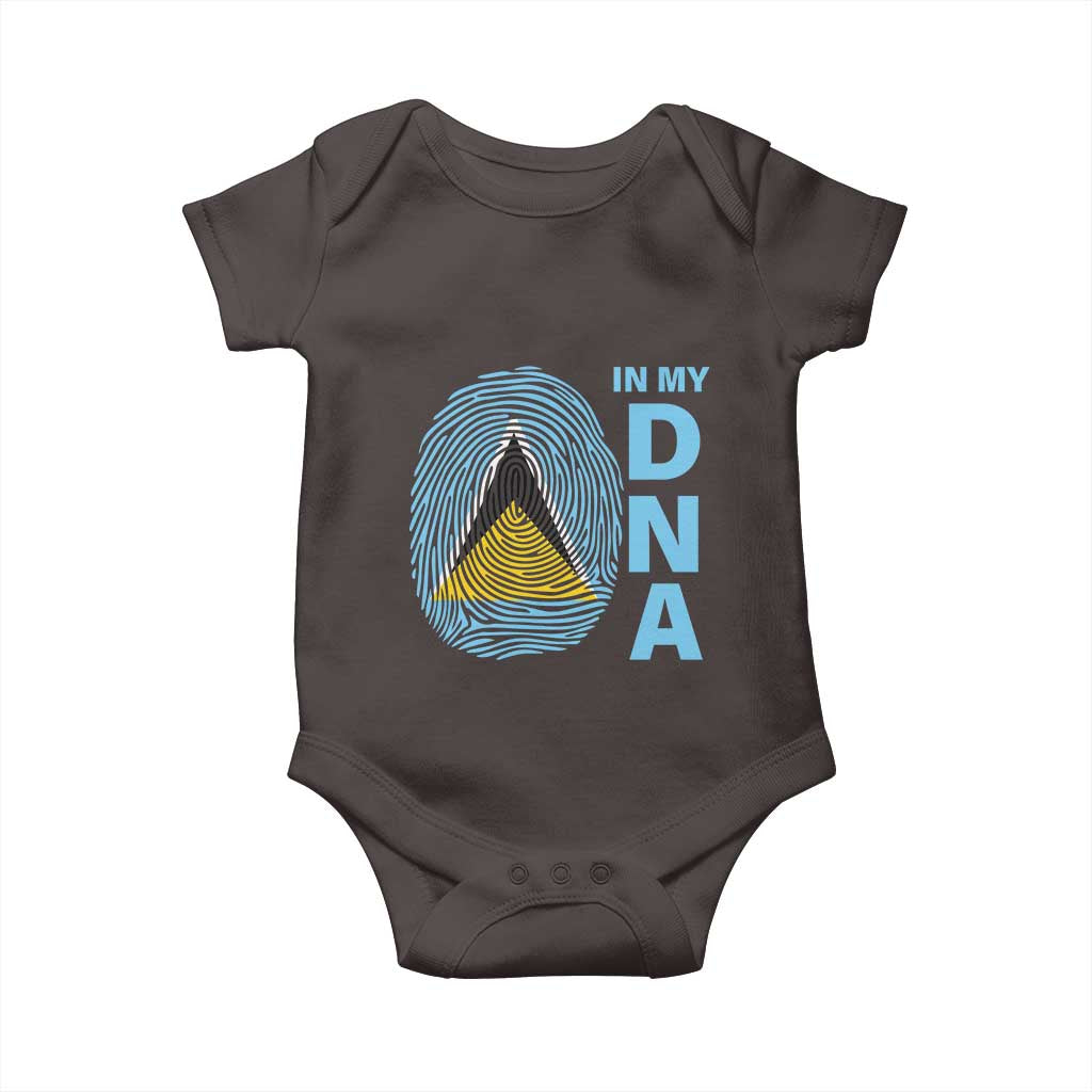Saint Lucia It's In My DNA Baby Onesie