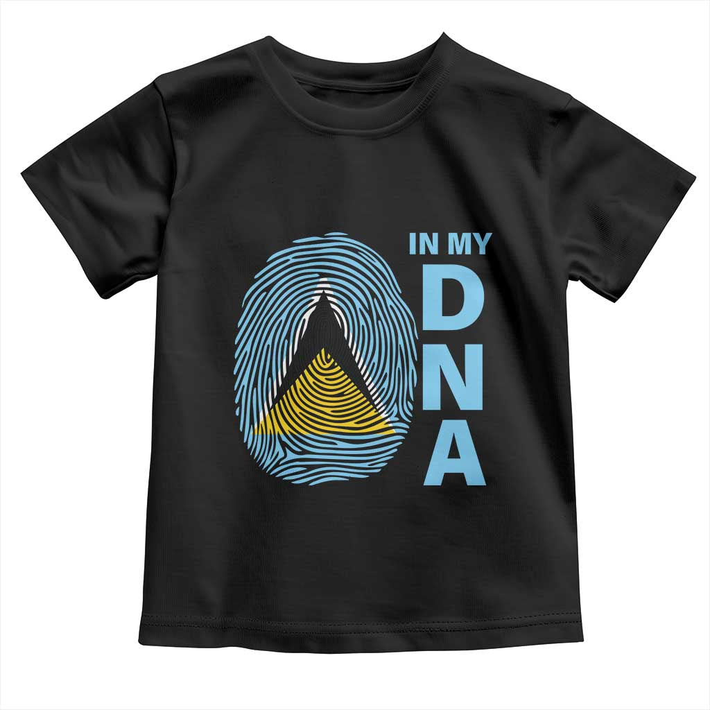 Saint Lucia It's In My DNA Toddler T Shirt