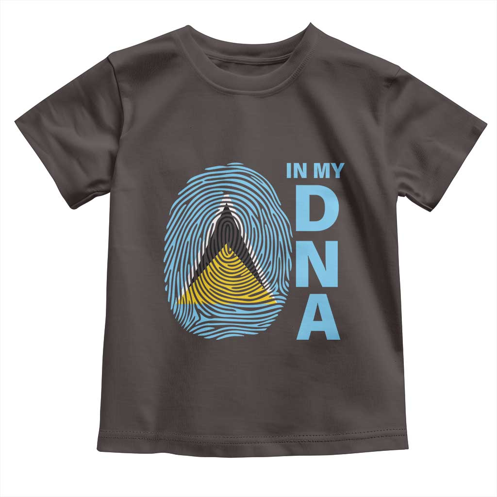 Saint Lucia It's In My DNA Toddler T Shirt