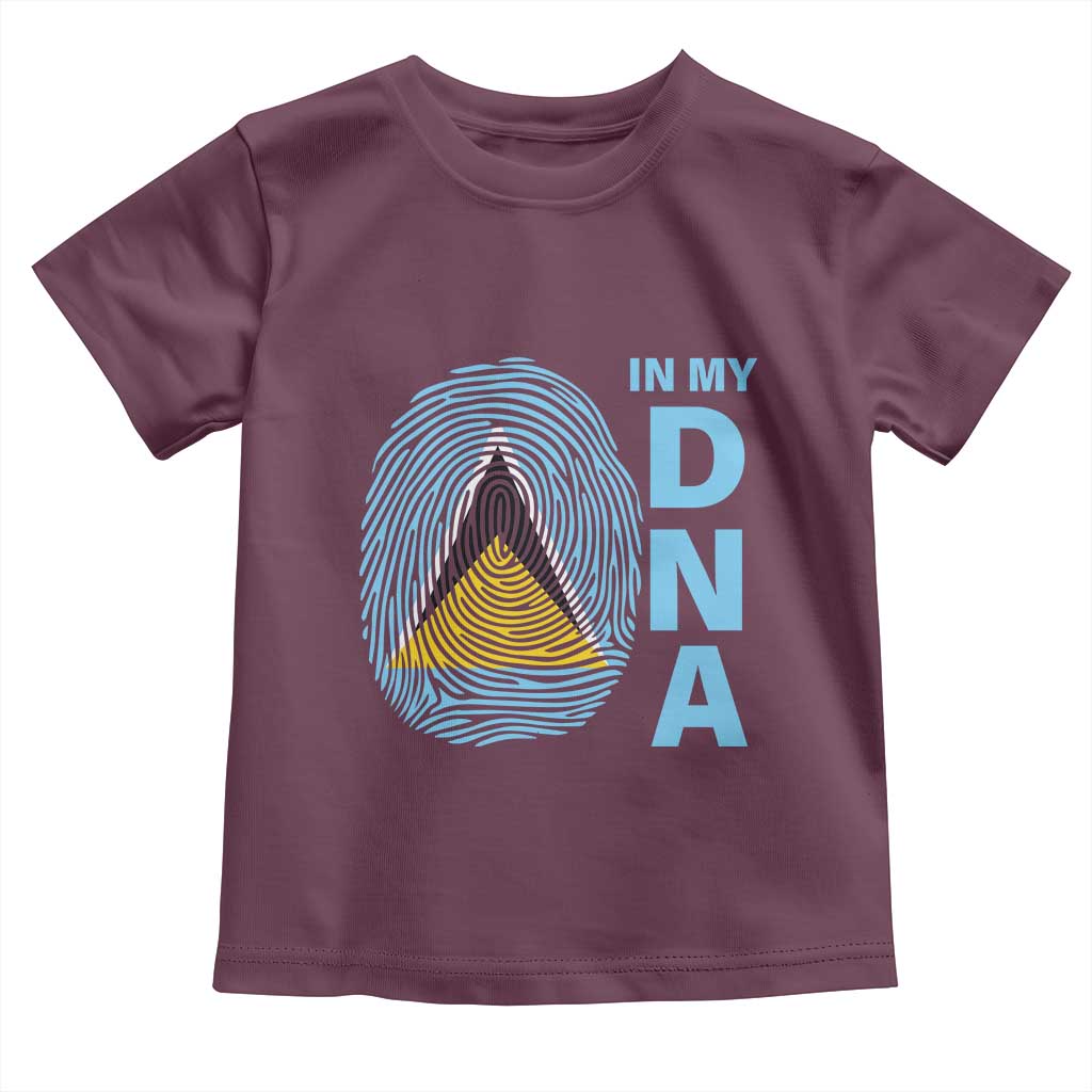 Saint Lucia It's In My DNA Toddler T Shirt