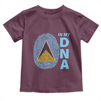 Saint Lucia It's In My DNA Toddler T Shirt