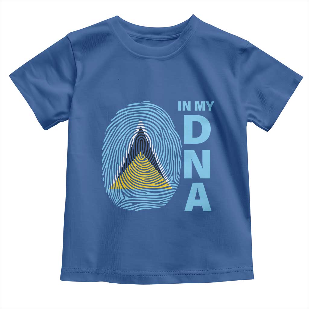 Saint Lucia It's In My DNA Toddler T Shirt