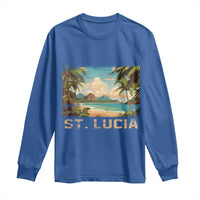 Saint Lucia Long Sleeve Shirt St. Lucia Beach Trip